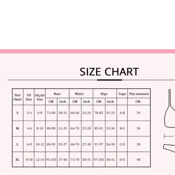 5🌟Sale 🌟 Stunning Pink Brazilian Thong Bikini - Picture 5 of 5